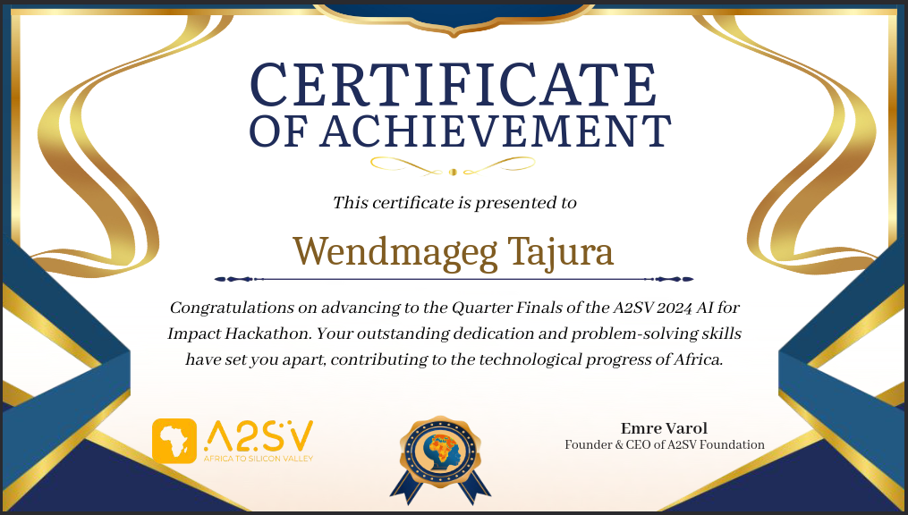 A2SV 2024 AI for Impact Hackathon
